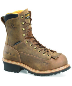 Carolina 8in Lace-To-Toe Waterproof Composite Toe Logger